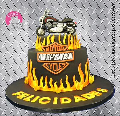 Harley Davidson Cak - Cake by Caketown