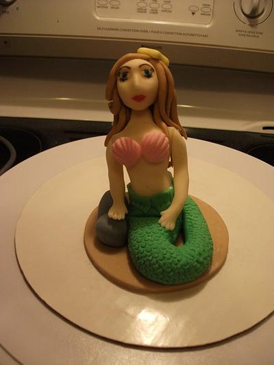 Fondant Mermaid  - Cake by DialaSweetCakes