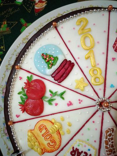 Spinning the wheel of 2018! - Cake by My Sweet World_Elena