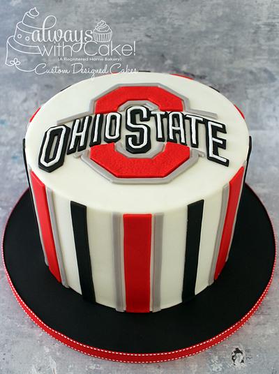 Ohio State - Cake by AlwaysWithCake