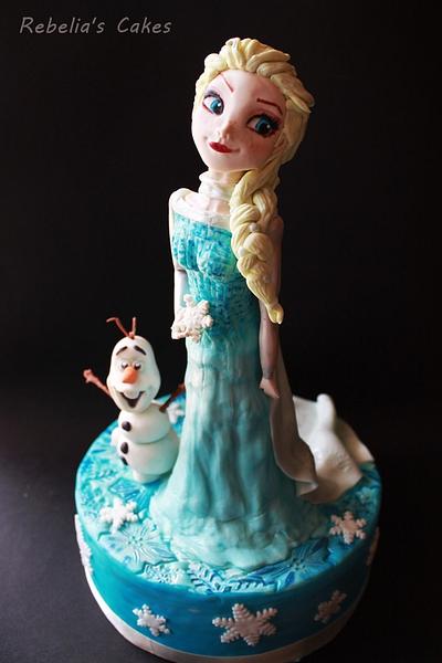 Elsa e Olaf - Cake by Teresa Russo