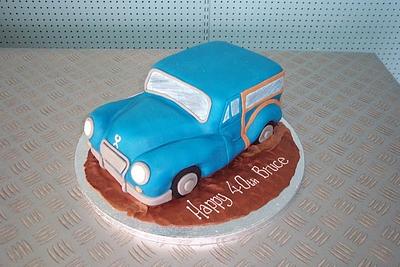 Morris traveller car - Cake by Cake-sprite