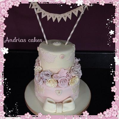 Engagement cake  - Cake by Andrias cakes scarborough