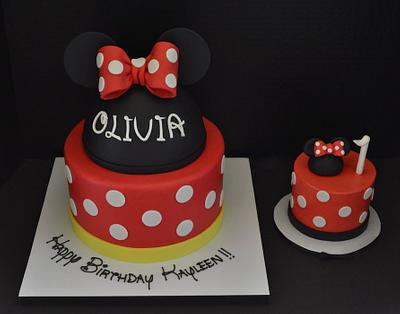 Minnie Mouse - Cake by sweet inspirations