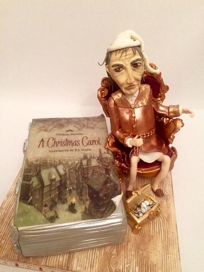 A Christmas Carol - Cake by Little LADY Cakes