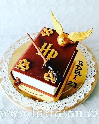 3D Harry Potter kniha - Cake by TartaSan - Damian Benjamin Button