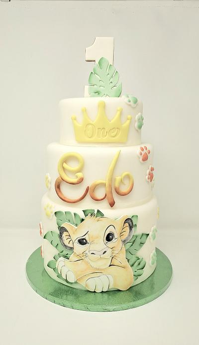 The Lion Edo - Cake by Annette Cake design