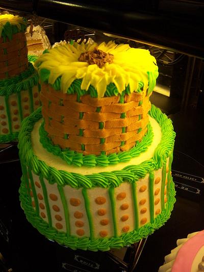 sunflower - Cake by kathy 