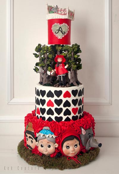 Red Riding Hood - Cake by Kek Couture