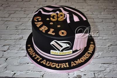 Palermo football cake - Cake by Daria Albanese