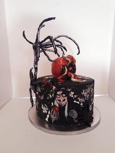 Halloween Witch cake  - Cake by Pam41