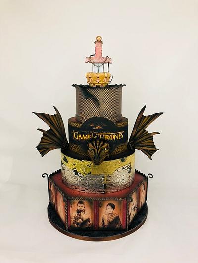 Game Of Throne cake - Cake by Cindy Sauvage 