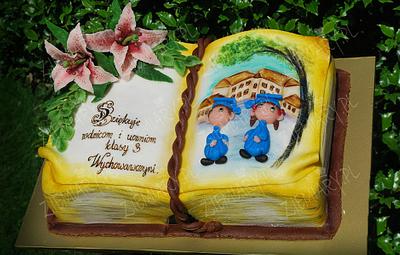 book cake - Cake by Anna Krawczyk-Mechocka