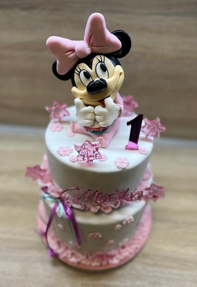 Minie Mouse - Cake by Majka Maruška