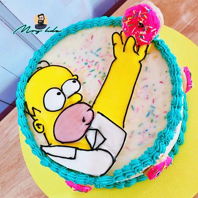 Homero cake  - Cake by Moy Hernández 