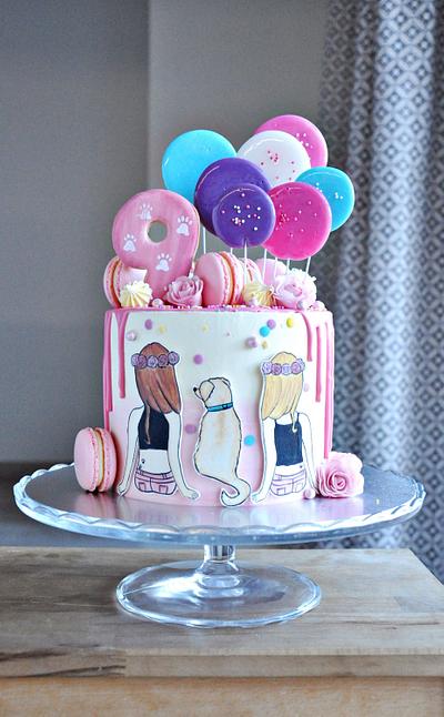 Sisters cake - Cake by rincondulcebysusana