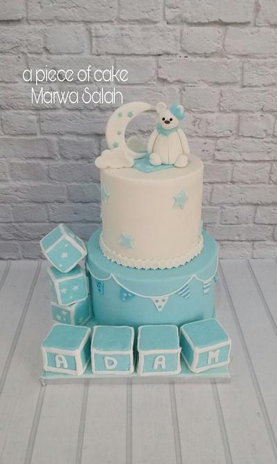 baby shower cake - Cake by marwasalah