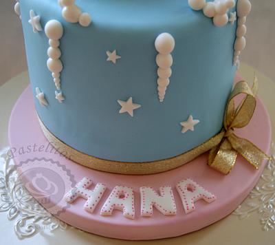 Moon little angel cake - Cake by Pastelitos Cake Boutique 