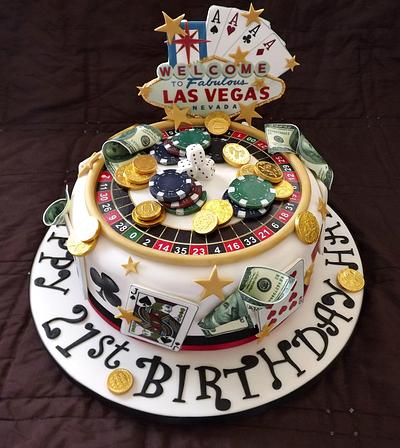 Las Vegas Theme Cake :) - Cake by Storyteller Cakes
