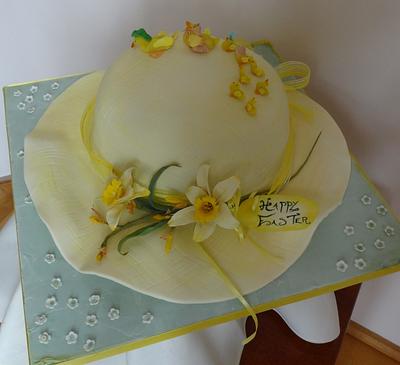 Easter Bonnet Cake - a short guide - Cake by Fifi's Cakes