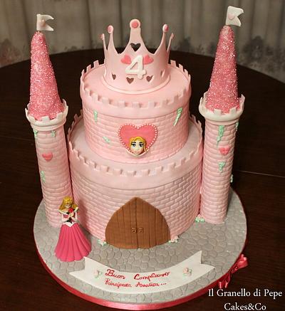 Princess Castle Cake  - Cake by Il Granello di Pepe Cakes&Co