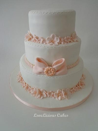 Wedding Cake - Cake by loveliciouscakes