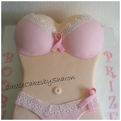 Cancer Research Charity Cake - Cake by Sharon Castle