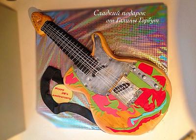 guitar cake - Cake by Galinasweet