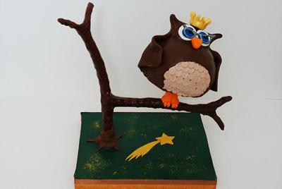 OWL CAKE - Cake by Lia Russo