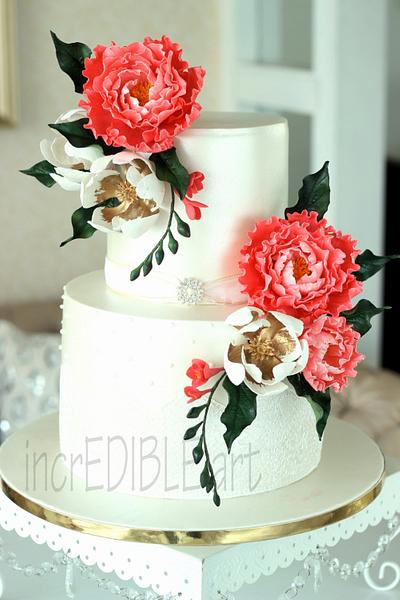 "Dream"- Wedding cake - Cake by Rumana Jaseel