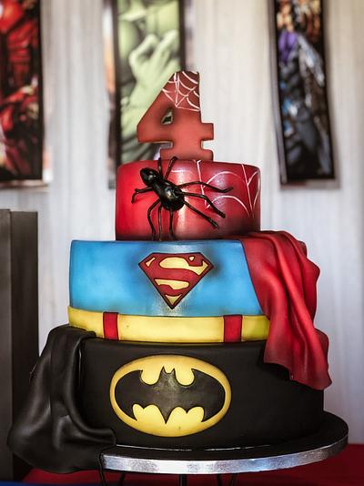 Superheroes!!! - Cake by Cristina Sbuelz