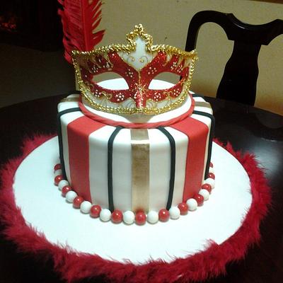 Mascarade cake - Cake by Rosa
