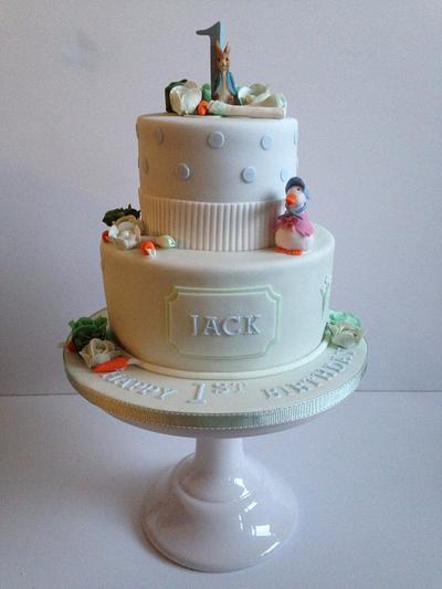 Little peter rabbit cake - Cake by Carry on Cupcakes