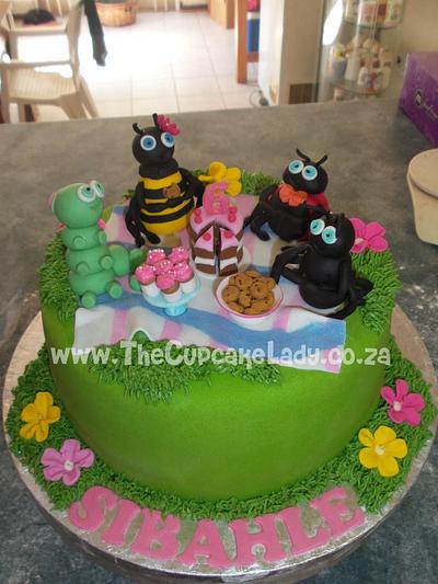 A Bugs' Picnic - Cake by Angel, The Cupcake Lady