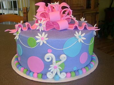 Girlie Birthday - Cake by Sweet Compositions