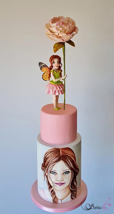 "Sweet Innocence" by Sophia Fox - Cake by Sophia  Fox
