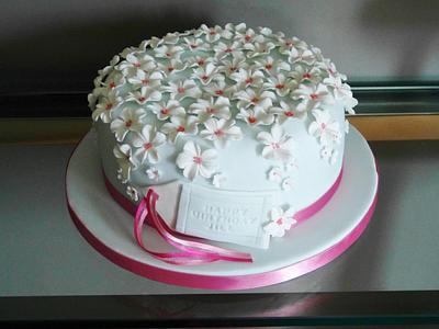 Blossom cake - Cake by Angel Cake Design