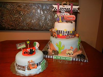 Disney Car-2 Birthday Cake - Cake by Fun Fiesta Cakes  