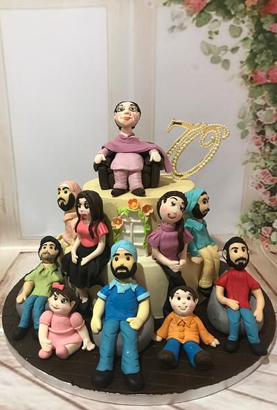 Granny and her treasure!! - Cake by thegiftstorycakes