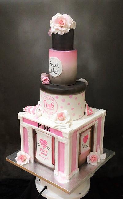 Pink Birthday Cake - Cake by  Sue Deeble