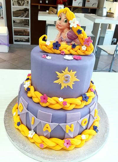 Rapunzel cake - Cake by Silvia Tartari