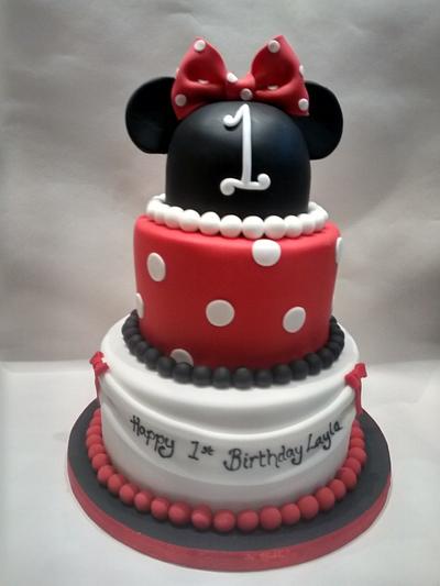 Minnie Mouse - Cake by The Maldon Cake Company
