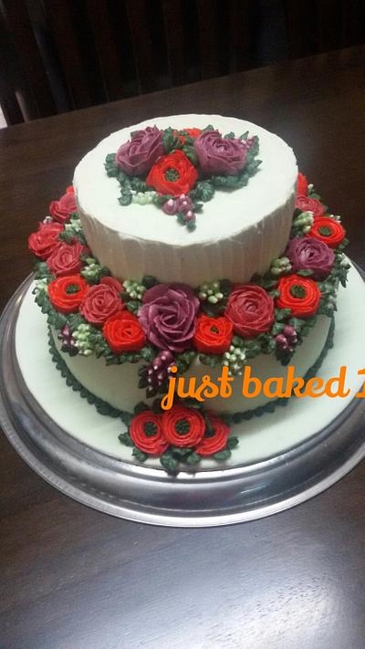 Rose Garden - Cake by Sato Seran