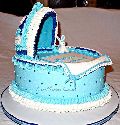 Bassinet cake - Cake by Ann-Marie Youngblood