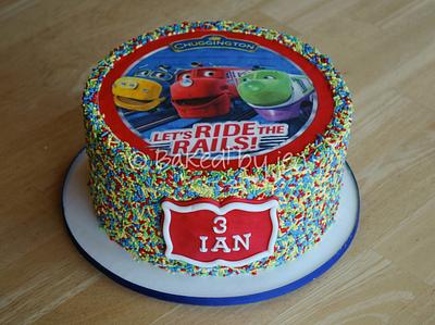 Chuggington Sprinkles Cake - Cake by Jen