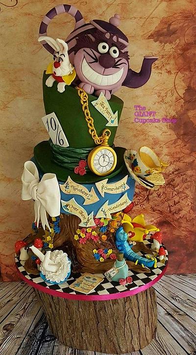 Alice in Wonderland - Cake by Amelia Rose Cake Studio