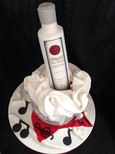 Ciroc bottle cake - Cake by S & J Foods