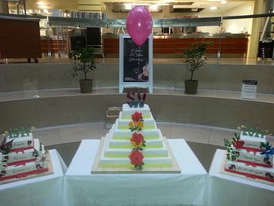 100. Years Celebration Cake - Cake by Weys Cakes