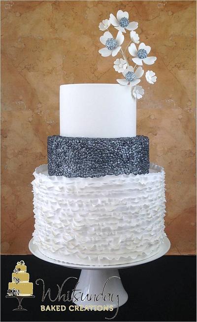Sequence Ruffle - Cake by Whitsunday Baked Creations - Deb Smith