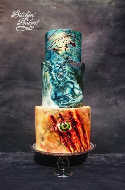 Pennydreadful cake collaboration - The Werewolf - Cake by Sharon Fitzgerald @ Bitchin' Bakes